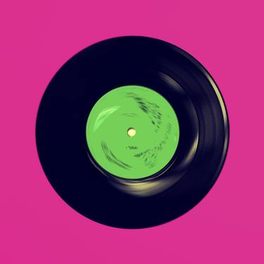 Vinyl Spin Pink Neon thumb