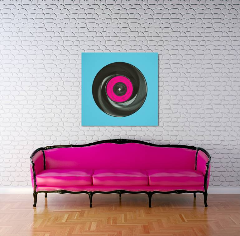 Original Pop Art Music Mixed Media by Deborah Pendell