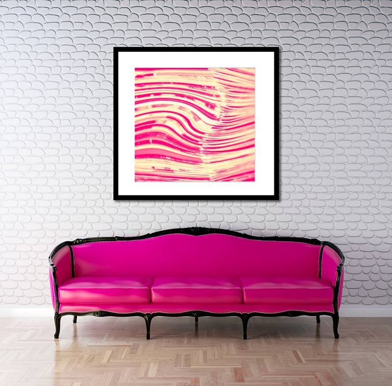 Original Abstract Music Mixed Media by Deborah Pendell