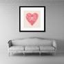 Other heart artwork in Shattered heart collection