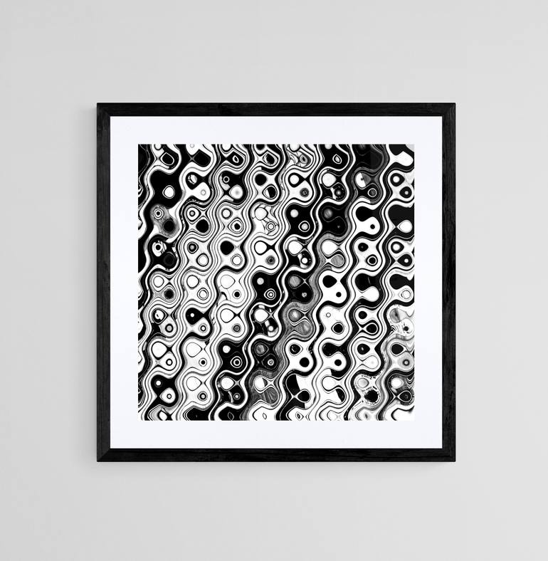 Original Abstract Expressionism Abstract Mixed Media by Deborah Pendell