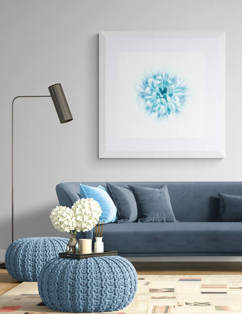 Original Abstract Botanic Mixed Media by Deborah Pendell