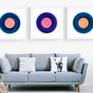 From the Vinyl collection- available as triptych or singles