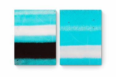 St Tropez (i) & (ii) Diptych on Aluminium- Edition of 15 thumb