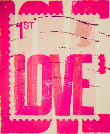 Stamp Collection Art- First Love thumb