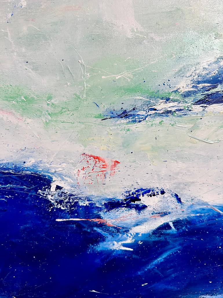 Original Abstract Landscape Painting by Sabine Kay