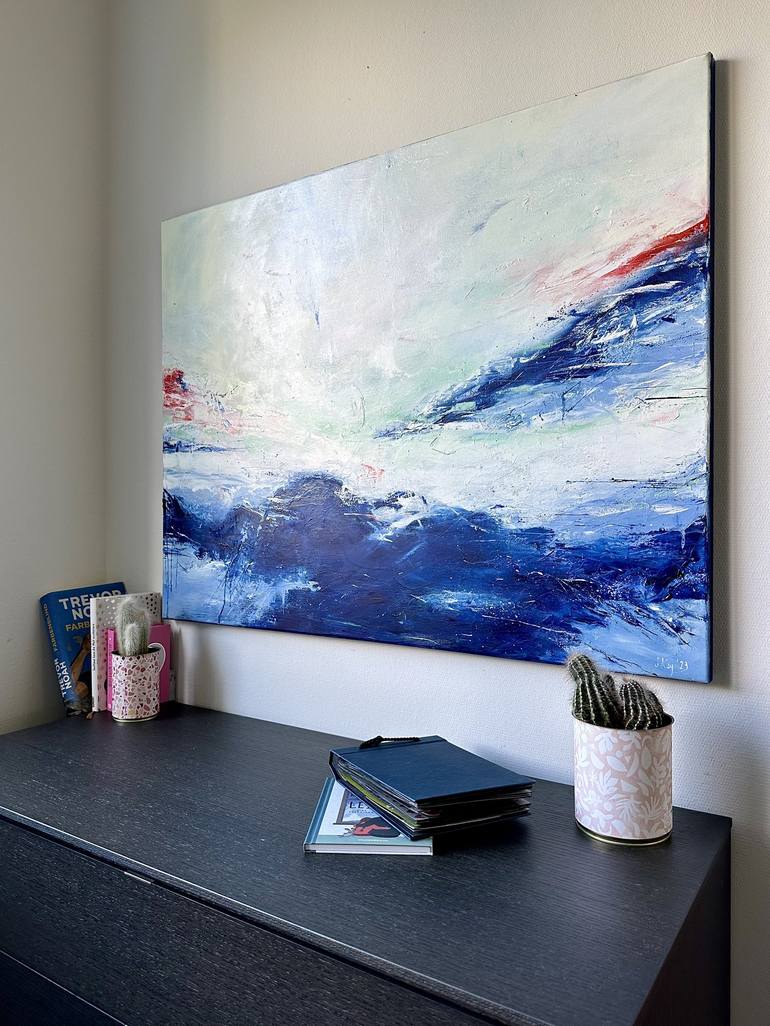 Original Abstract Landscape Painting by Sabine Kay