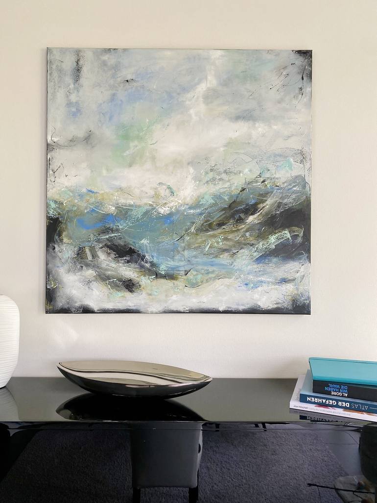 Original Abstract Landscape Painting by Sabine Kay