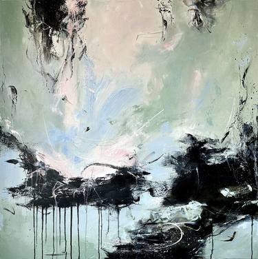 Original Abstract Expressionism Landscape Paintings by Sabine Kay