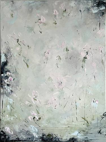 Original Abstract Garden Paintings by Sabine Kay