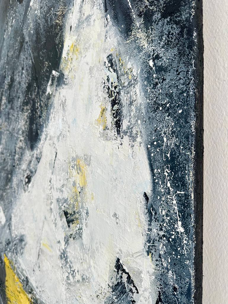 Original Abstract Expressionism Seascape Painting by Sabine Kay