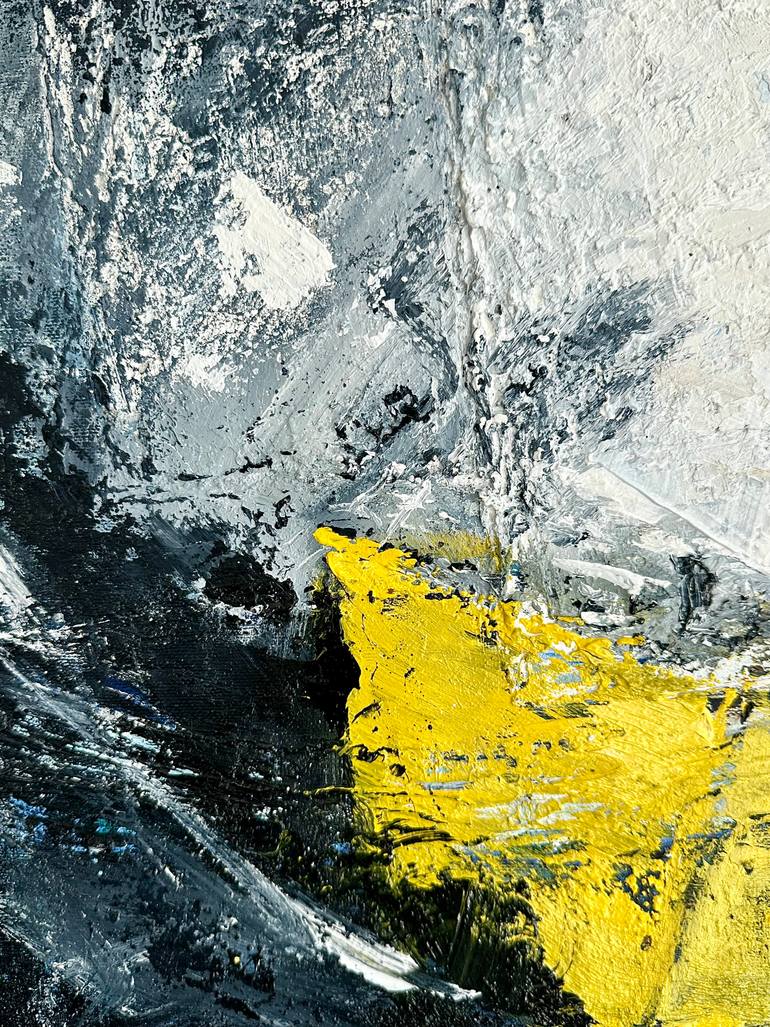 Original Abstract Expressionism Seascape Painting by Sabine Kay