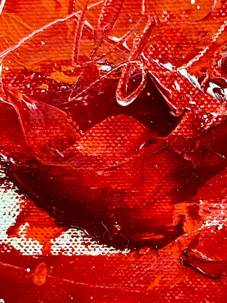 Original Abstract Expressionism Abstract Painting by Sabine Kay