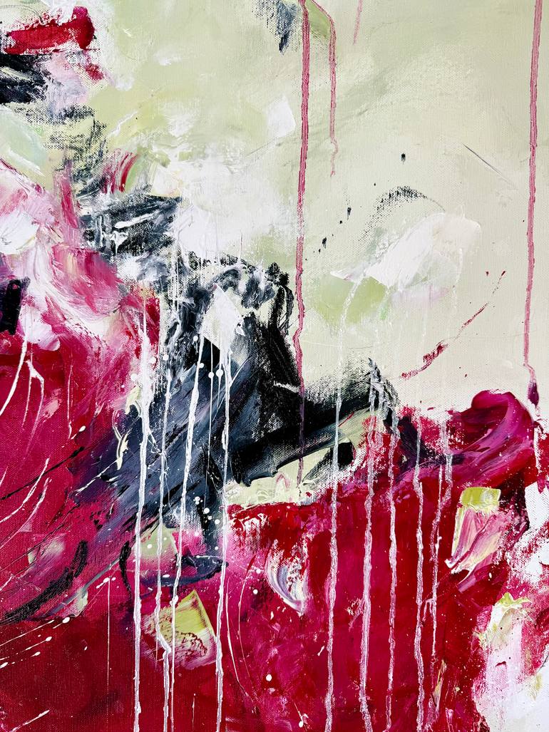 Original Abstract Expressionism Nature Painting by Sabine Kay
