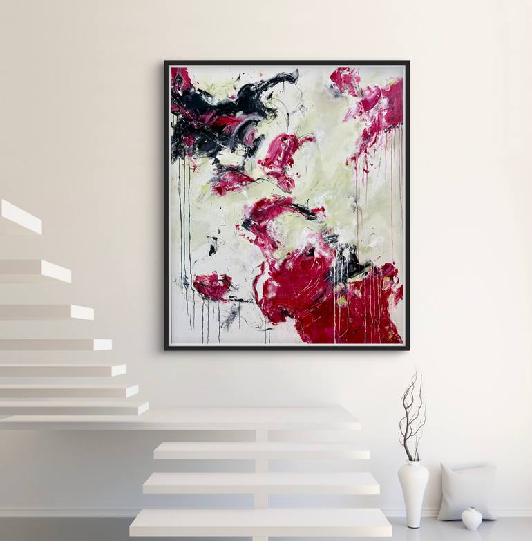 Original Abstract Expressionism Nature Painting by Sabine Kay