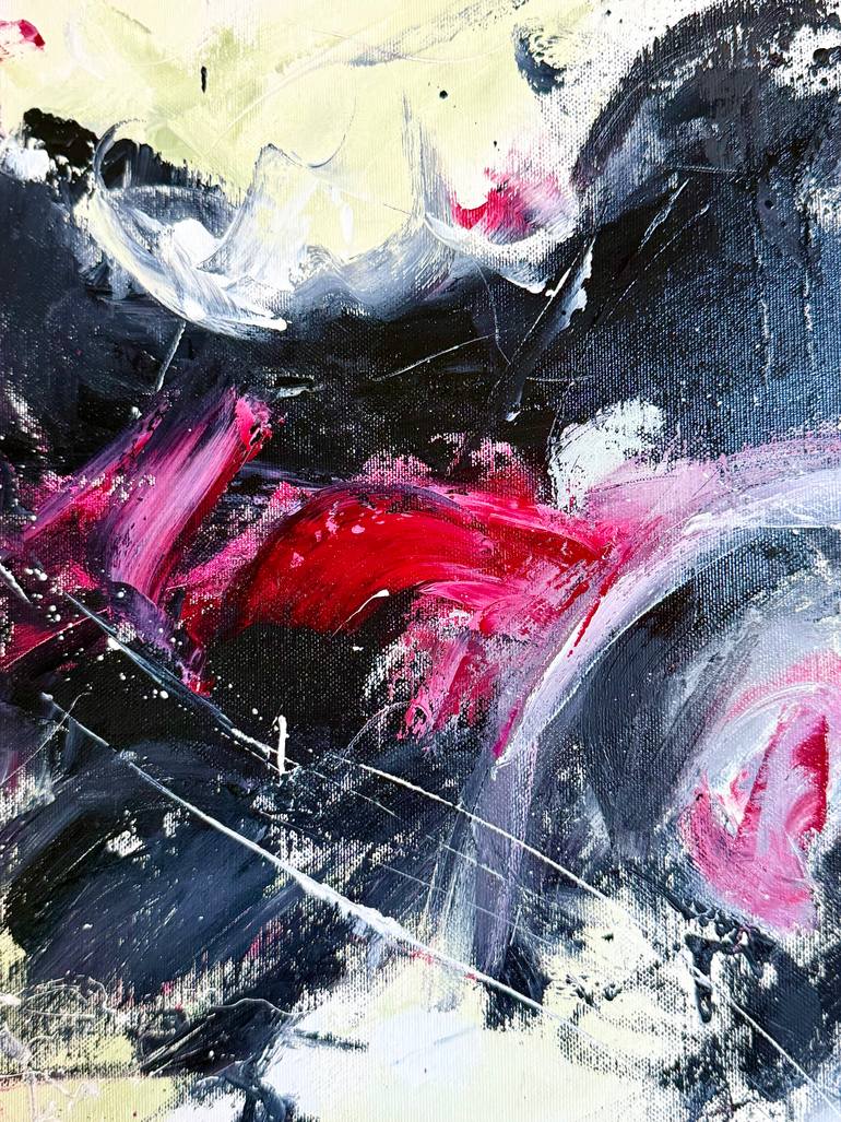 Original Abstract Expressionism Nature Painting by Sabine Kay