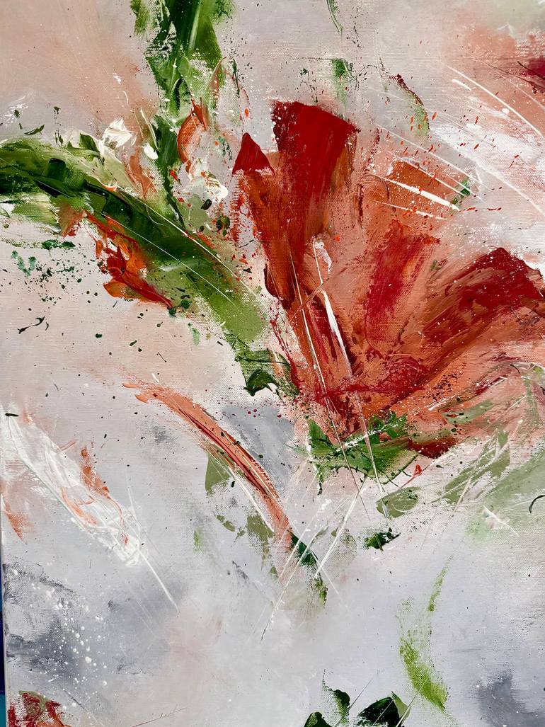 Original Abstract Expressionism Nature Painting by Sabine Kay