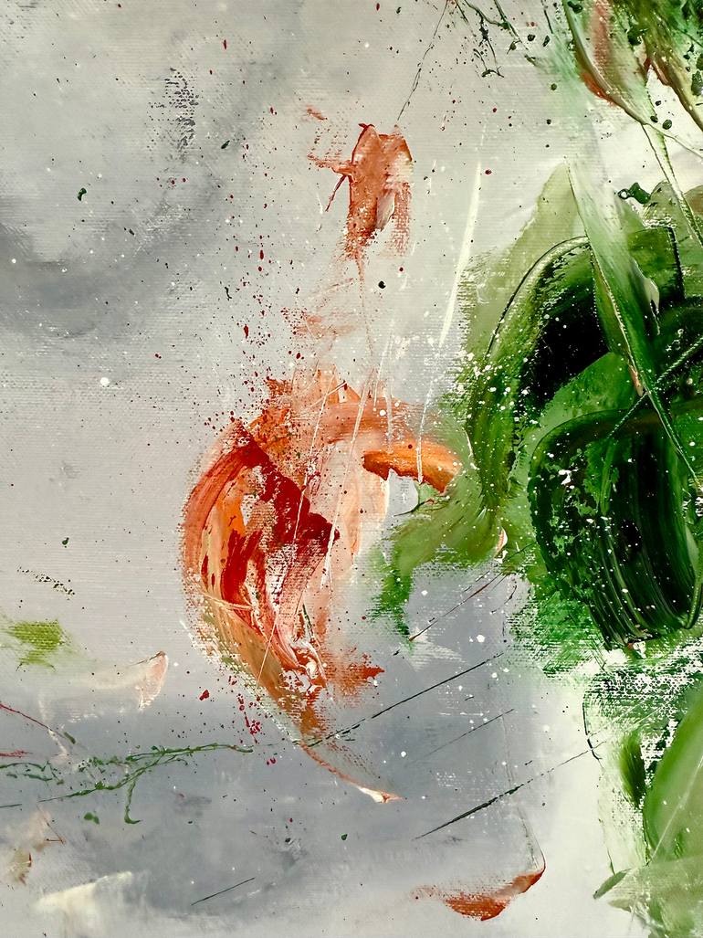 Original Abstract Expressionism Nature Painting by Sabine Kay
