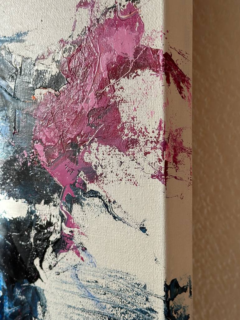Original Abstract Expressionism Abstract Painting by Sabine Kay