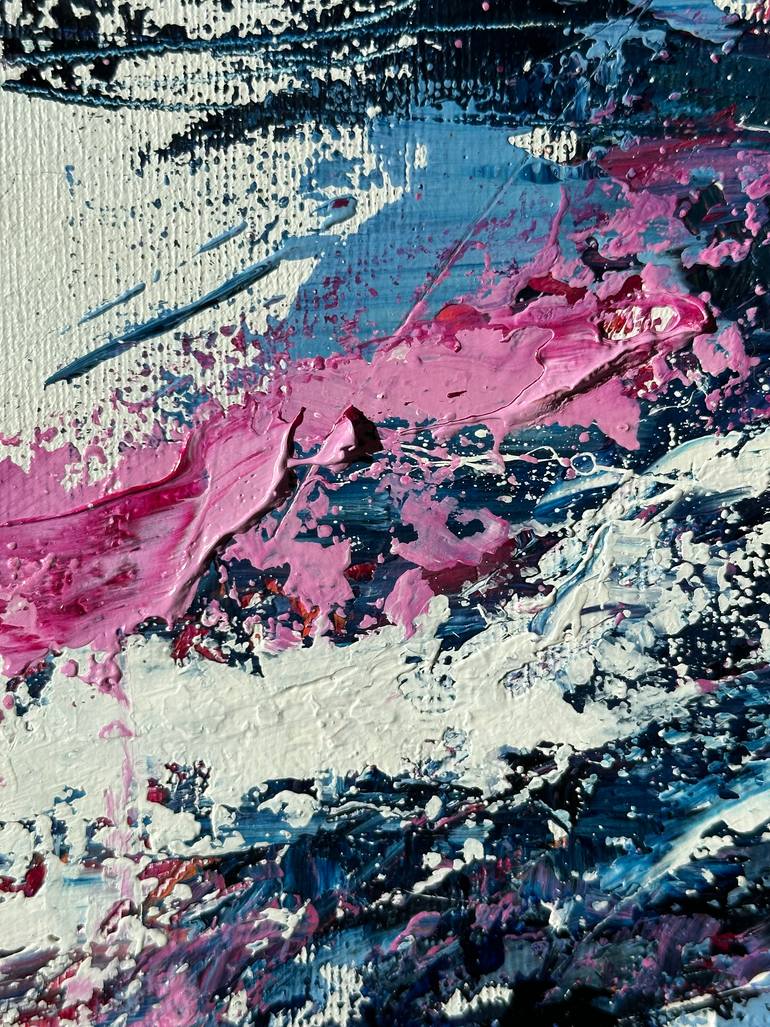 Original Abstract Expressionism Abstract Painting by Sabine Kay