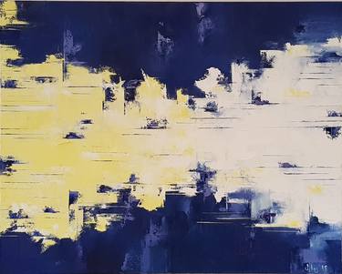 Original Abstract Expressionism Abstract Paintings by Sabine Kay