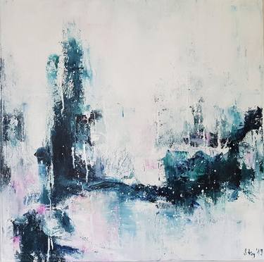 Original Abstract Landscape Paintings by Sabine Kay