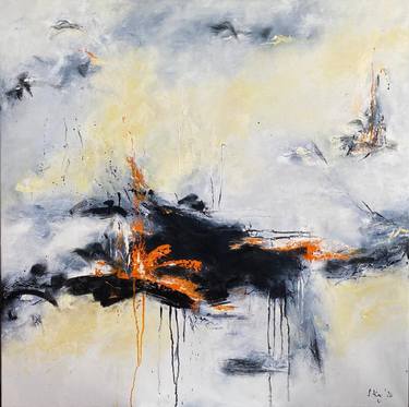 Original Abstract Nature Paintings by Sabine Kay