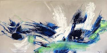 Original Abstract Landscape Paintings by Sabine Kay