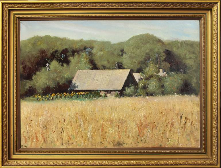 Original Fine Art Landscape Painting by Maryna Trus