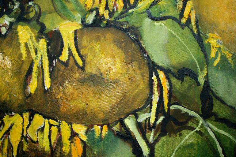 Original Expressionism Floral Painting by Maryna Trus