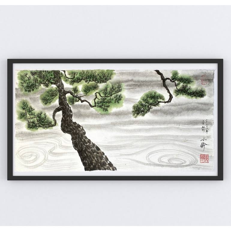 Original Fine Art Botanic Painting by Yoko Collin