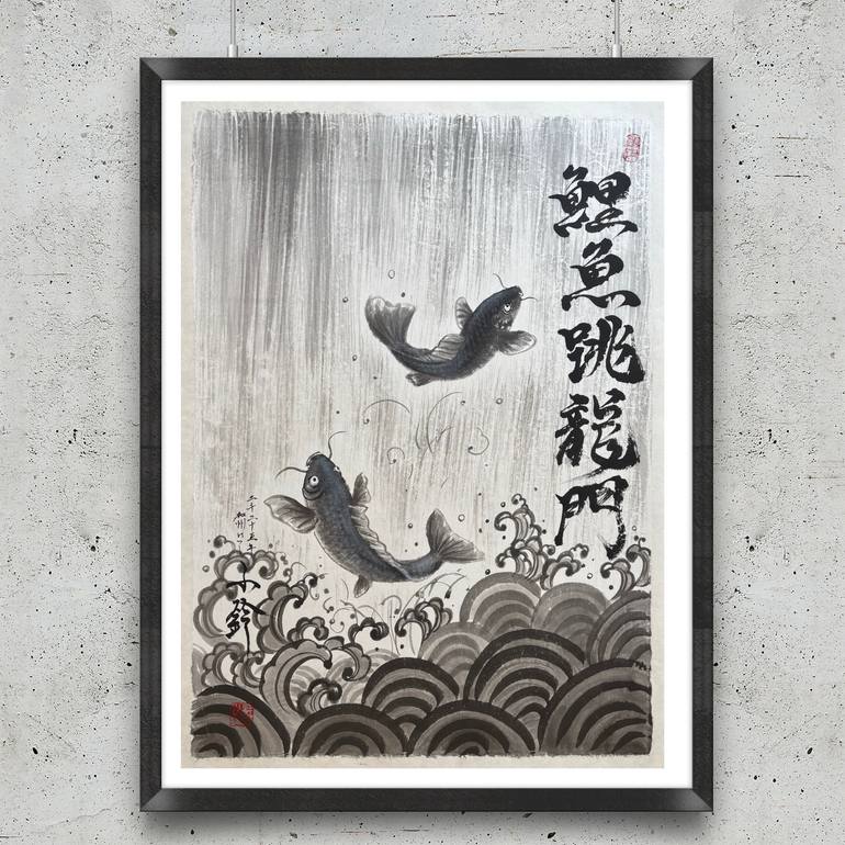 Original Other Animal Painting by Yoko Collin