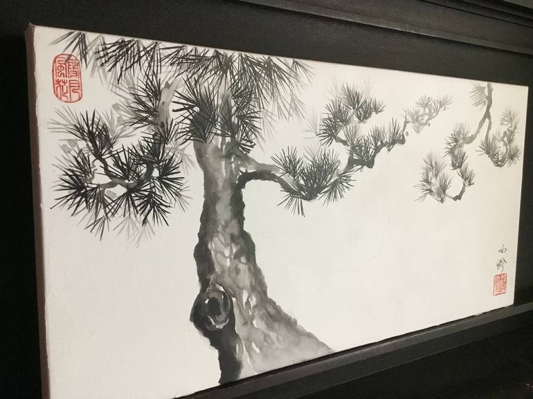 Original Fine Art Botanic Painting by Yoko Collin