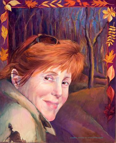 Original Portrait Painting by Sondra Greenspan