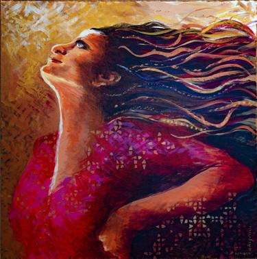 Original Conceptual Portrait Paintings by Sondra Greenspan