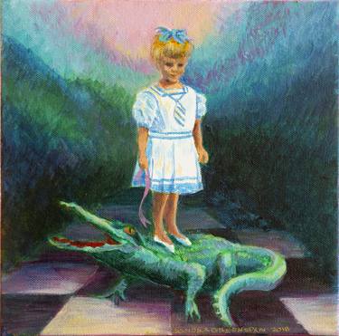 Original Conceptual Fantasy Paintings by Sondra Greenspan