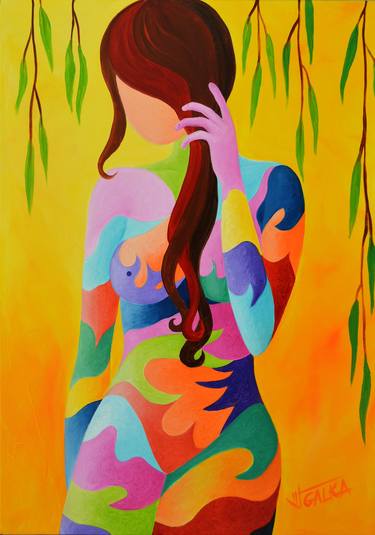 Print of Figurative Body Paintings by GALKA GALKA
