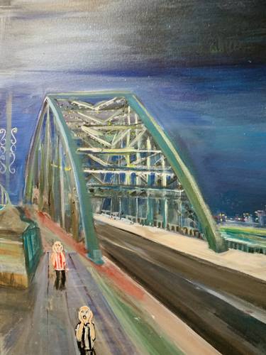 Original Classicism Humor Painting by Stella Rose-Bell