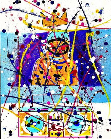 Original Abstract Popular culture Paintings by Vincenz Artworks