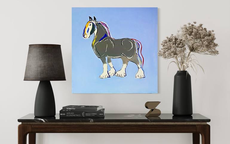 Original Horse Painting by Vincenz Artworks