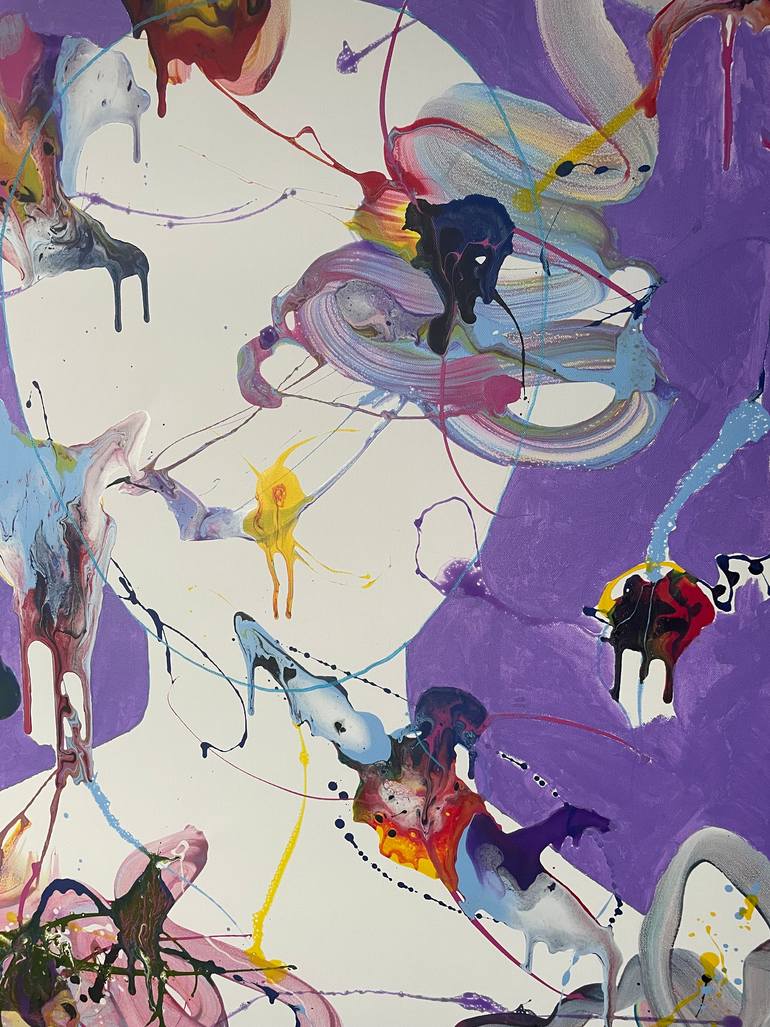 Original Expressionism Body Painting by Vincenz Artworks