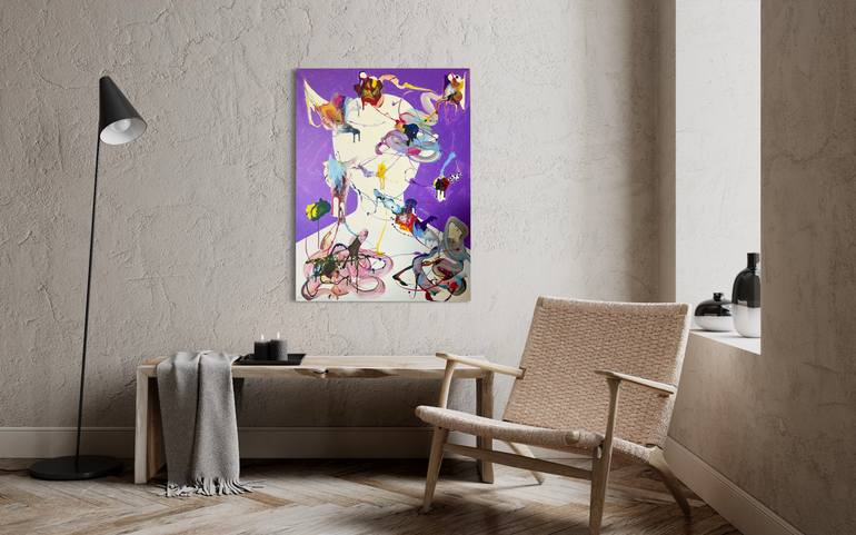 Original Expressionism Body Painting by Vincenz Artworks