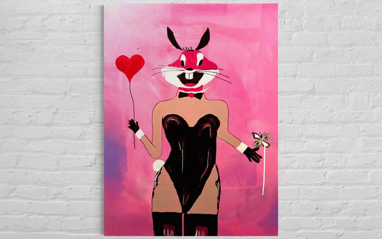 Original Abstract Pop Culture/Celebrity Painting by Vincenz Artworks
