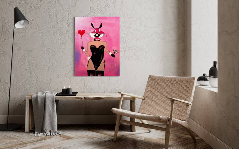 Original Abstract Pop Culture/Celebrity Painting by Vincenz Artworks