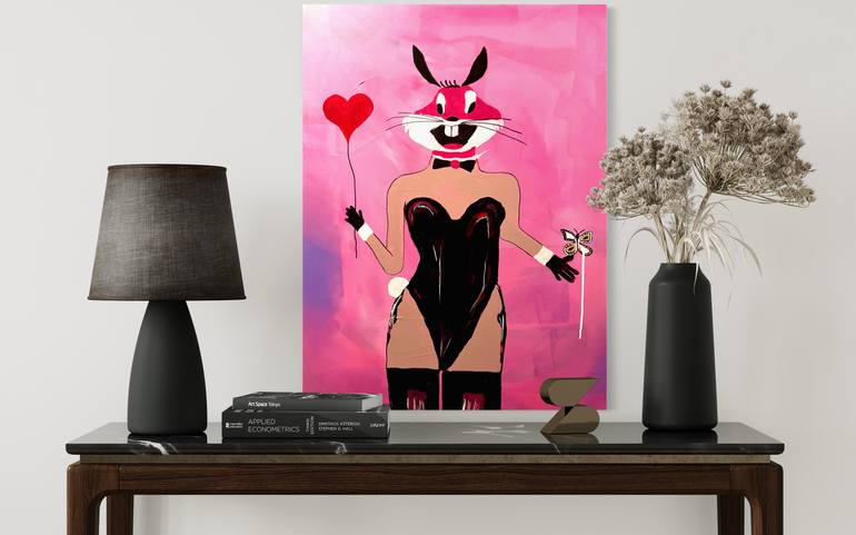 Original Abstract Pop Culture/Celebrity Painting by Vincenz Artworks