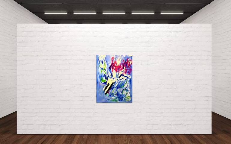 Original Abstract Expressionism Abstract Painting by Vincenz Artworks