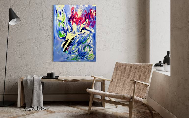 Original Abstract Expressionism Abstract Painting by Vincenz Artworks