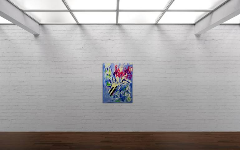 Original Abstract Expressionism Abstract Painting by Vincenz Artworks