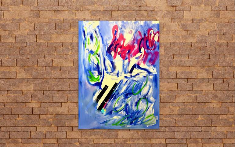 Original Abstract Expressionism Abstract Painting by Vincenz Artworks