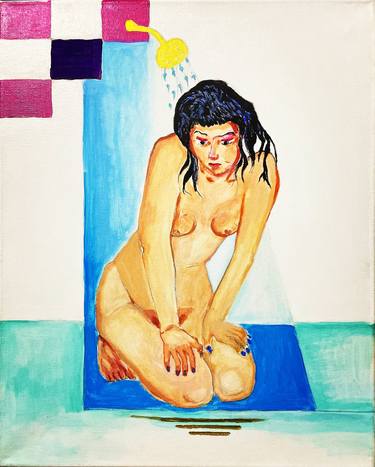 Original Impressionism Nude Paintings by Vincenz Artworks